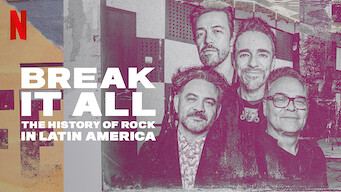 Ist Break It All The History Of Rock In Latin America Limited Series Auf Netflix Australien